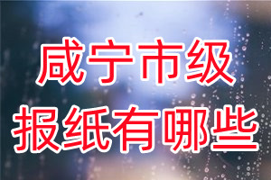 咸寧市級報(bào)紙有哪些